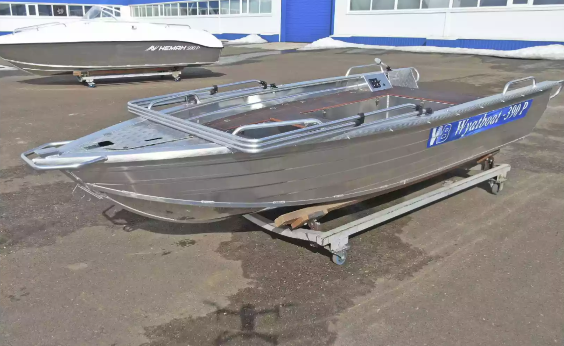 Алюминиевая лодка Wyatboat-390РМ в Севастополе