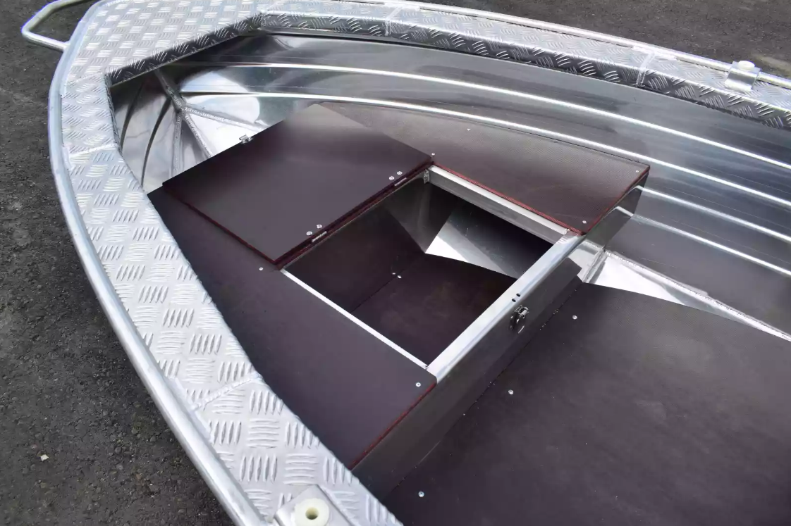 Алюминиевая лодка Wyatboat-390Р Увеличенный борт в Севастополе