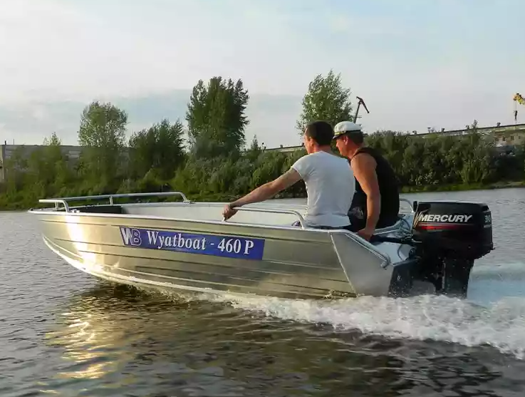 Алюминиевая лодка Wyatboat-460 P в Севастополе