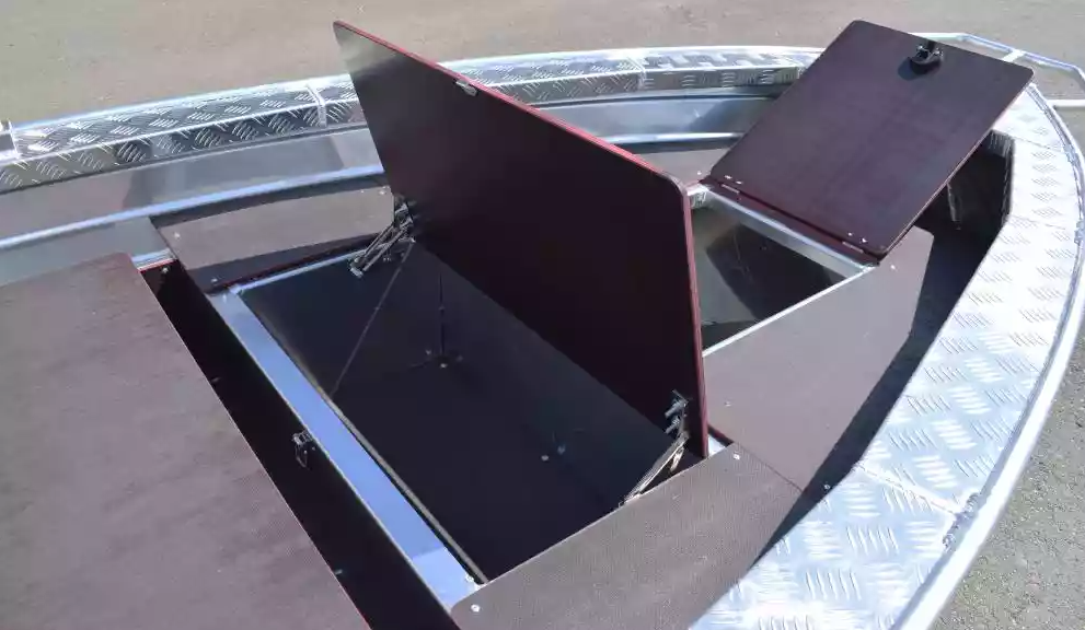 Алюминиевая лодка Wyatboat-390Р Fish в Севастополе