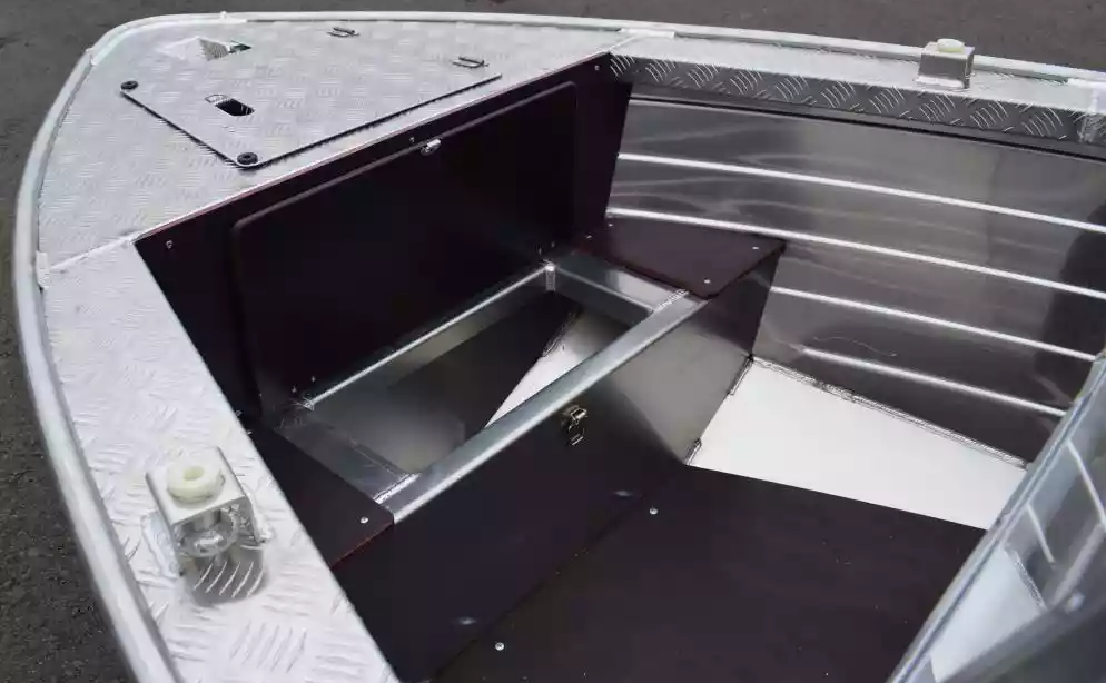 Алюминиевая лодка Wyatboat-390 DCM Увеличенный борт в Севастополе