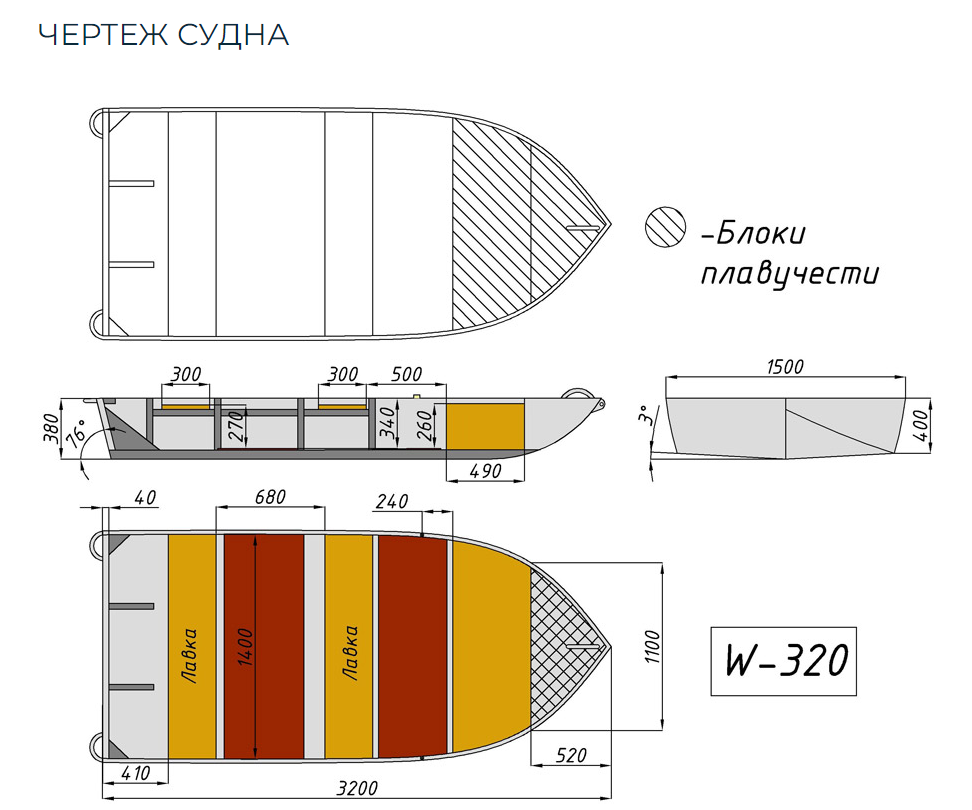 Алюминиевая Wyatboat-320 в Севастополе