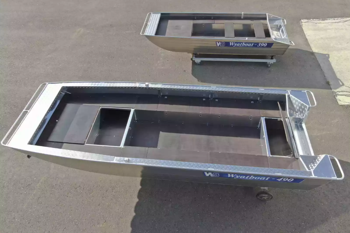 Алюминиевая лодка Wyatboat-490 Jonboat в Севастополе