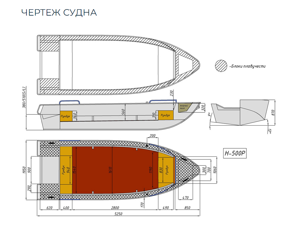 Алюминиевая лодка Неман-500 P в Севастополе