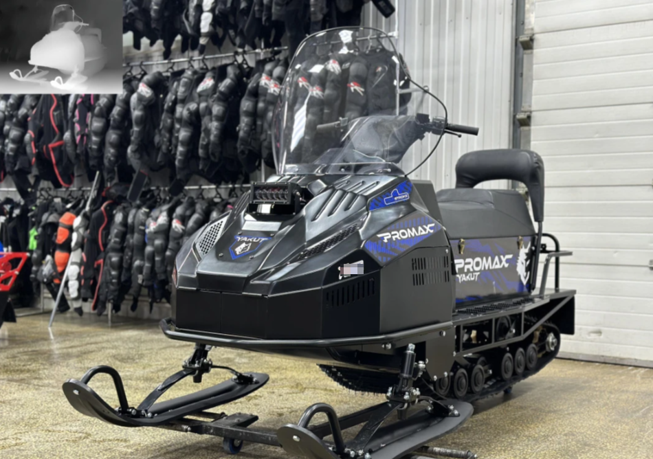 Снегоход PROMAX YAKUT R/К 500 2.0 4T 29 LONG в Севастополе