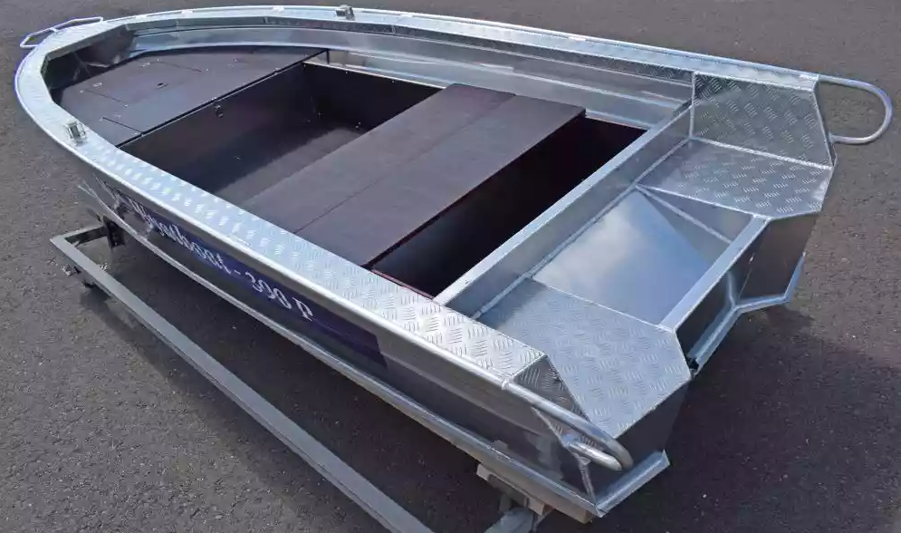 Алюминиевая лодка Wyatboat-390Р Fish в Севастополе