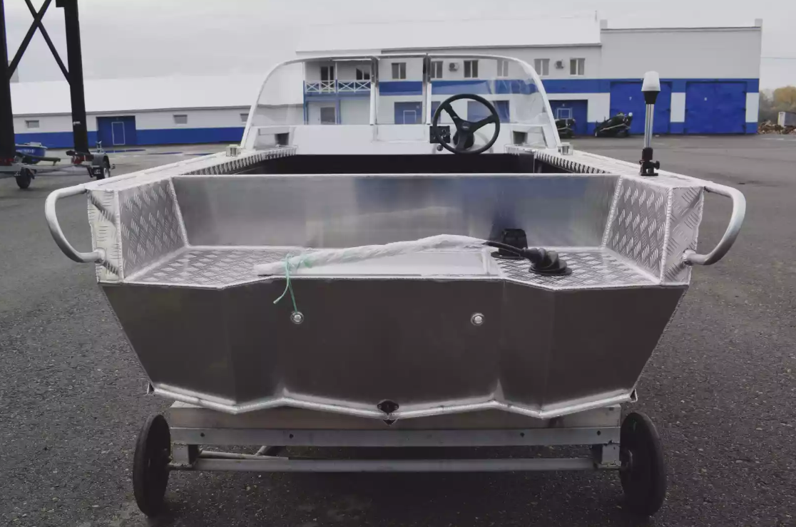 Алюминиевая лодка Wyatboat-390 Pro в Севастополе