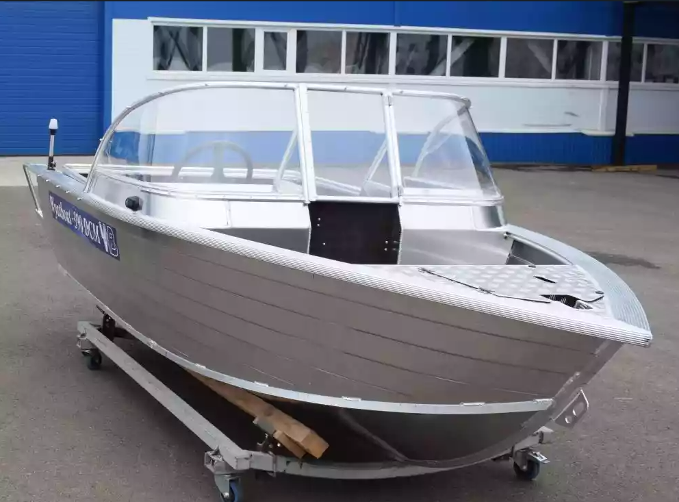 Алюминиевая лодка Wyatboat-390 DCM Увеличенный борт в Севастополе