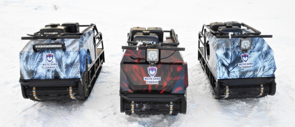 Мотобуксировщик Irondog (Железная собака) M500 9 Камуфляж Охотник в Севастополе