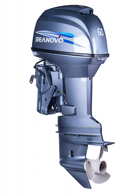 Лодочный мотор SEANOVO SN60FFEL-T(электроподъем) в Севастополе