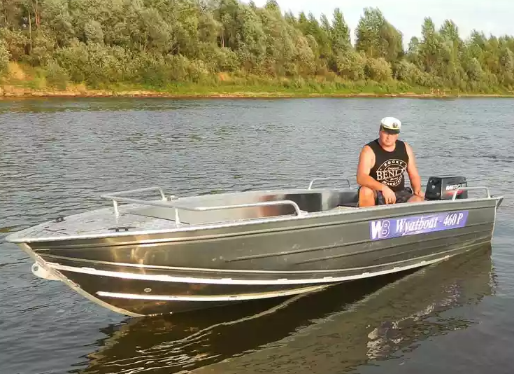Алюминиевая лодка Wyatboat-460 P в Севастополе