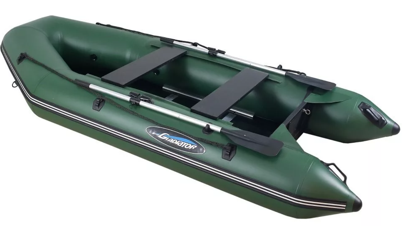 МОТОРНО-ГРЕБНАЯ ЛОДКА ПВХ GLADIATOR A 280 ТК С ФАНЕРНЫМ ДНОМ в Севастополе