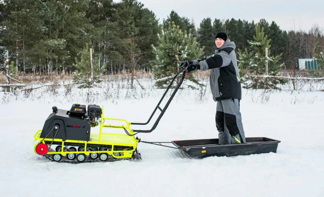 Мотобуксировщик Бурлак ХОЗЯИН-1 (капот металл) в Севастополе