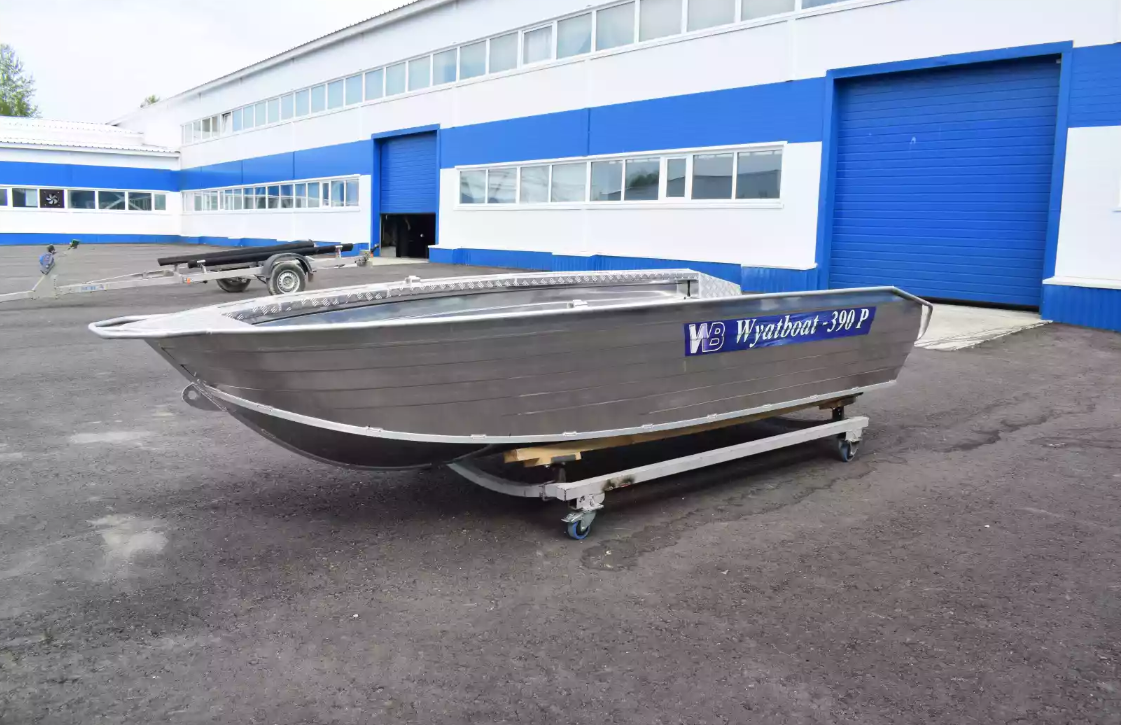 Алюминиевая лодка Wyatboat-390Р Увеличенный борт в Севастополе