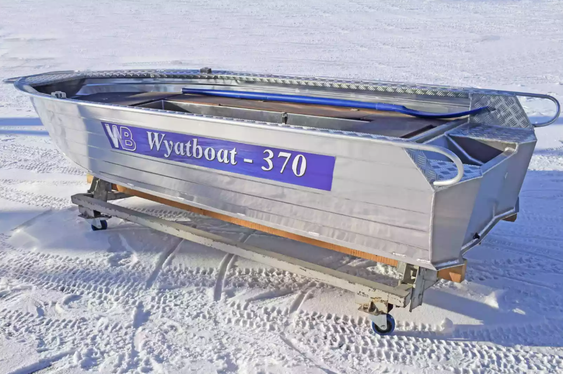 Алюминиевая лодка Wyatboat-370 РМ в Севастополе