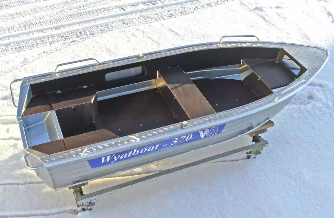 Алюминиевая лодка Wyatboat-370 в Севастополе