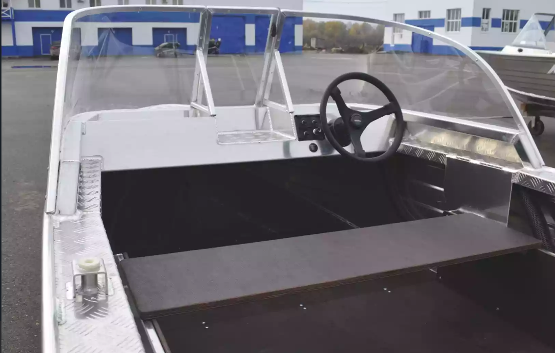 Алюминиевая лодка Wyatboat-390 Pro в Севастополе