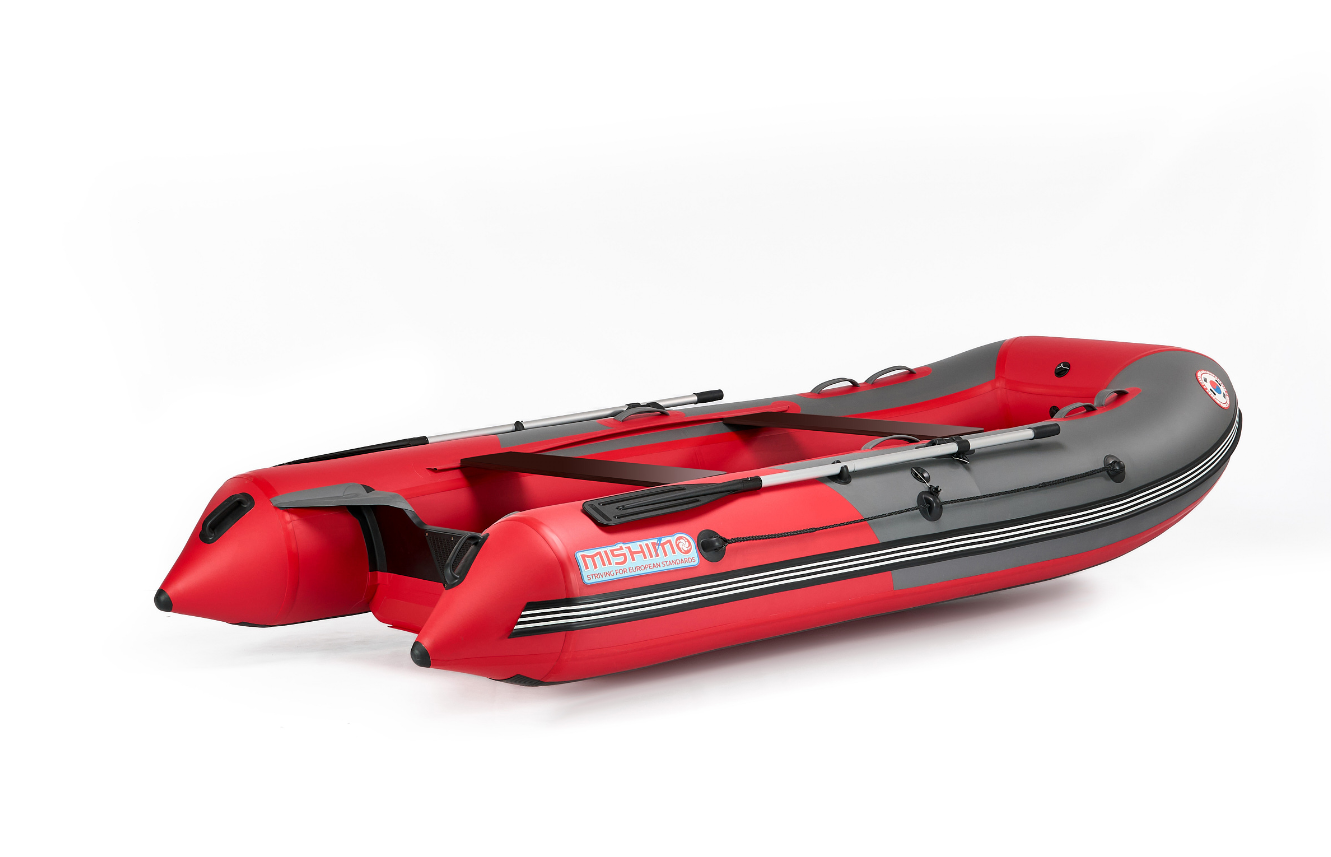 КОМПЛЕКТ ЛОДКА MISHIMO PRO 350 + ЛОДОЧНЫЙ МОТОР MARLIN MP 9.9 (15) AMHS PROLINE в Севастополе