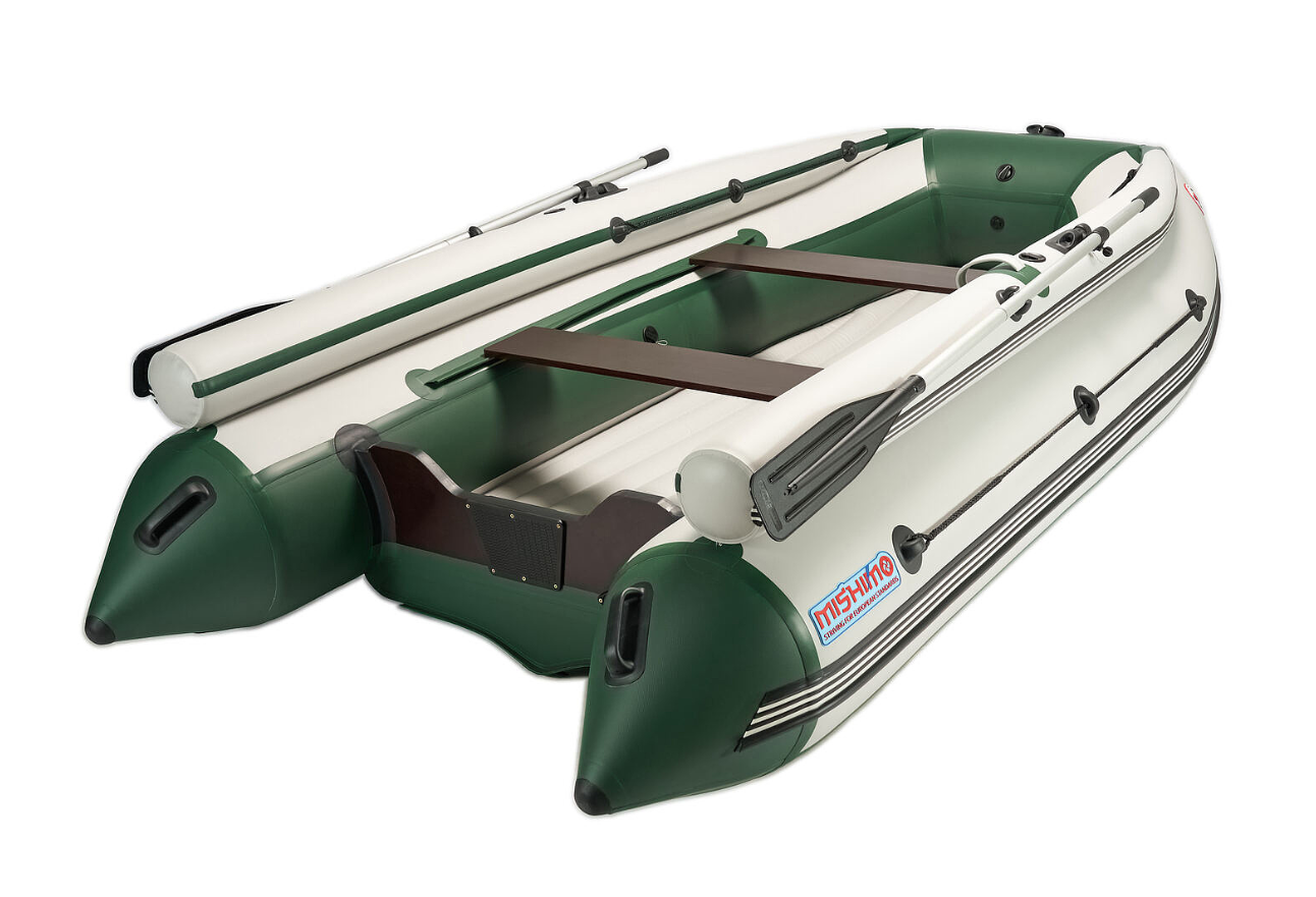 КОМПЛЕКТ ЛОДКА MISHIMO FAMILY LITE 370 + МОТОР MARLIN MP 9.9 AMHS PROLINE FORCE в Севастополе