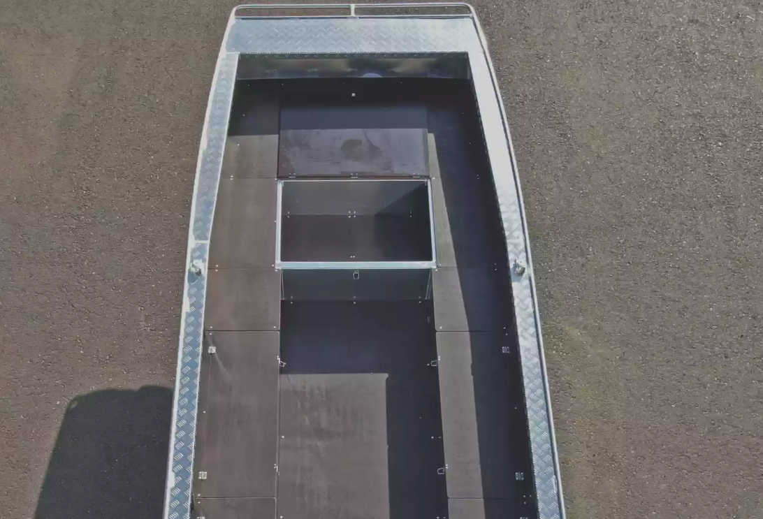 Алюминиевая лодка Wyatboat-490 Jonboat в Севастополе