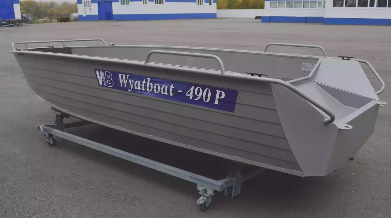 Алюминиевая лодка Wyatboat-490 P в Севастополе