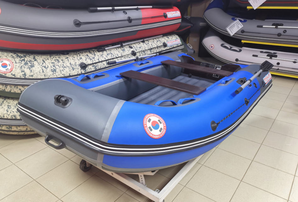 КОМПЛЕКТ Лодка MISHIMO PRO 350 + ЛОДОЧНЫЙ МОТОР MARLIN MP 9.9 (20) AMHS PRO в Севастополе