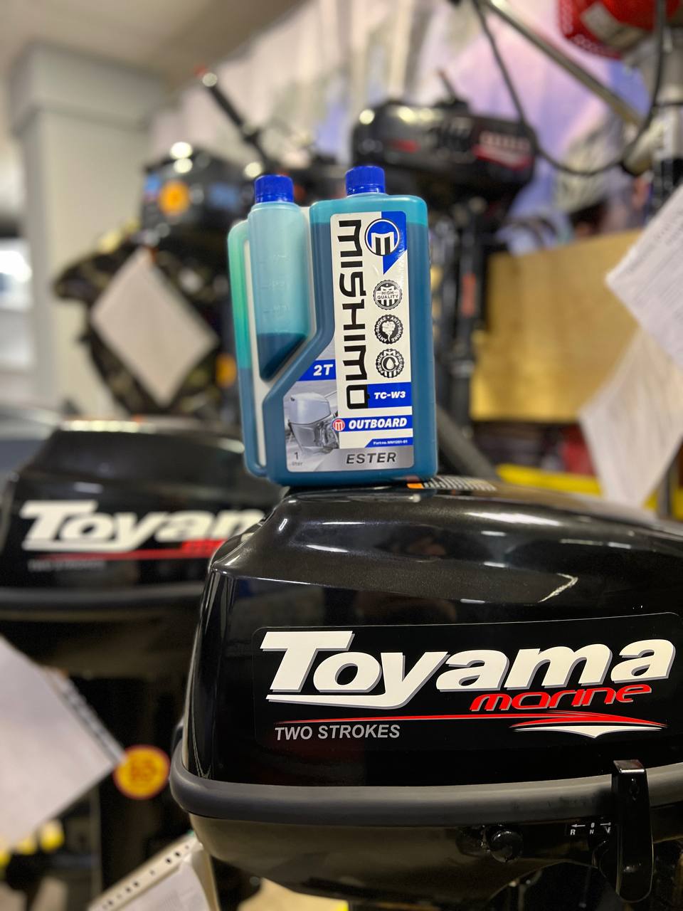 Масло MISHIMO 2T OUTBOARD (ESTER) полусинтетика 1 л в Севастополе