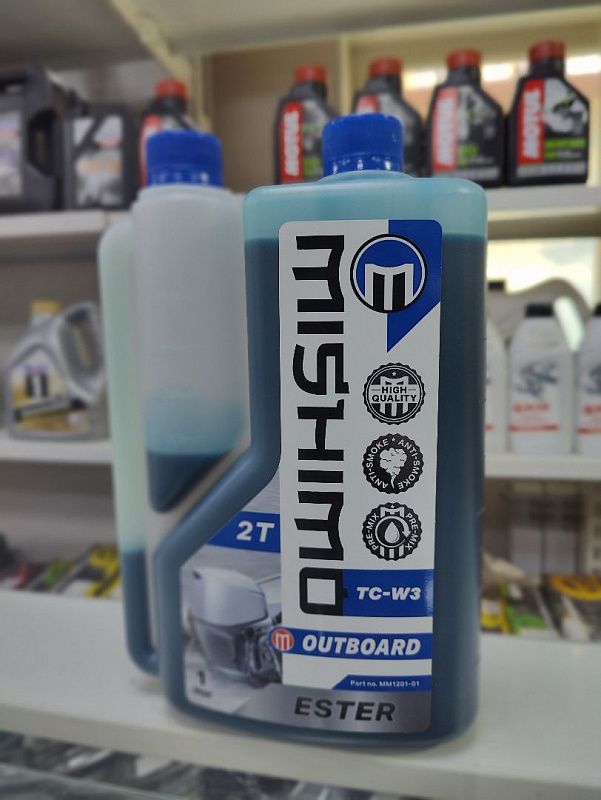 Масло MISHIMO 2T OUTBOARD (ESTER) полусинтетика 1 л в Севастополе