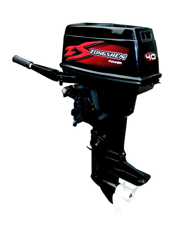 Лодочный мотор Zongshen T40 (+руль+пульт) в Севастополе
