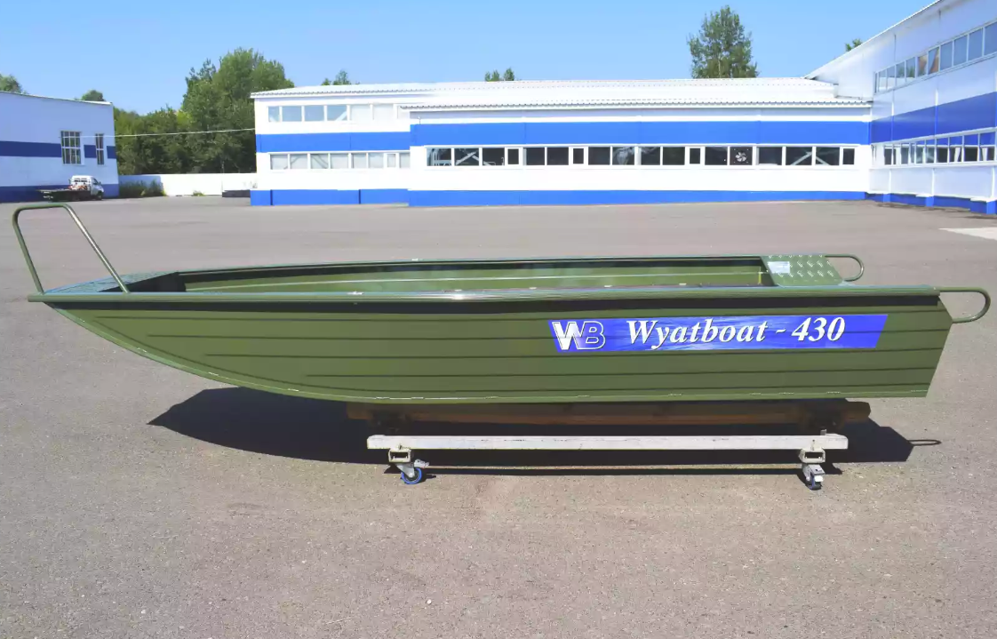 Алюминиевая лодка  Wyatboat-430 Master Fish в Севастополе