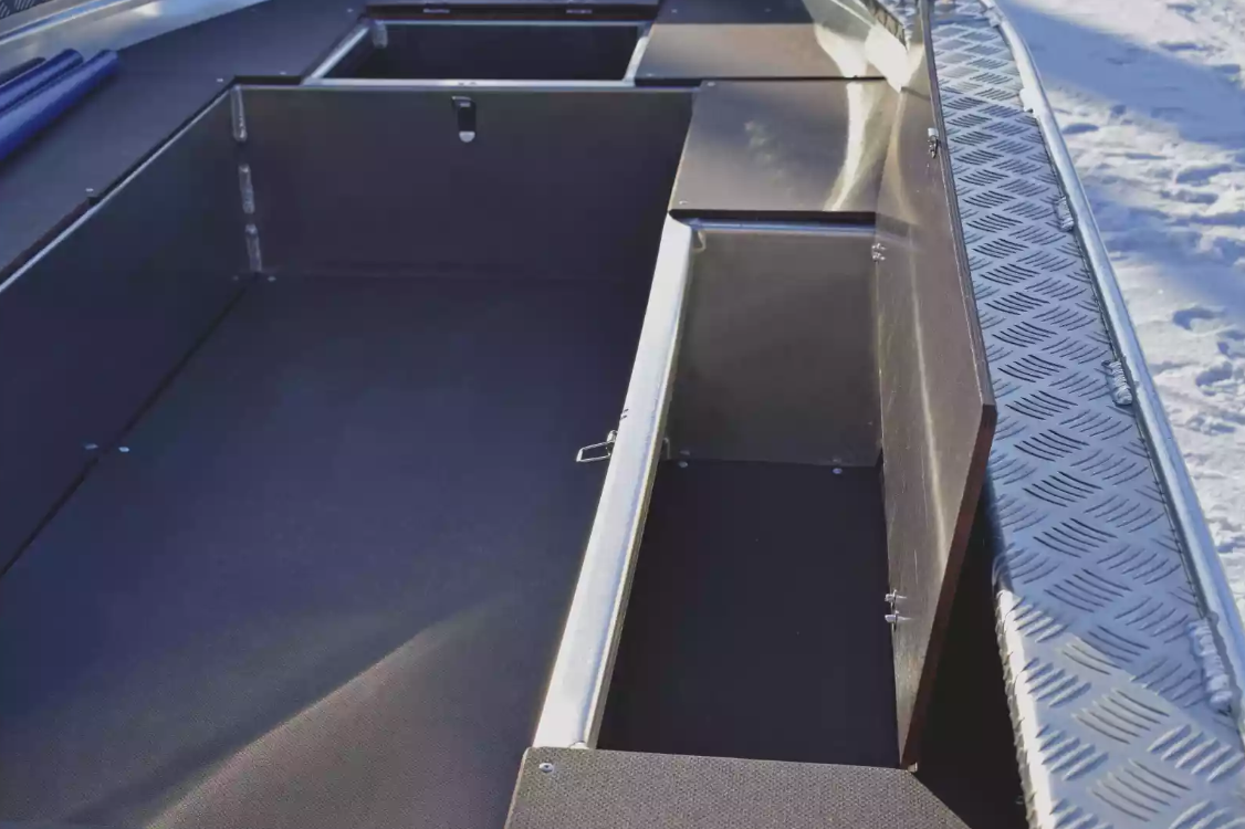 Алюминиевая лодка Wyatboat-370 РМ в Севастополе