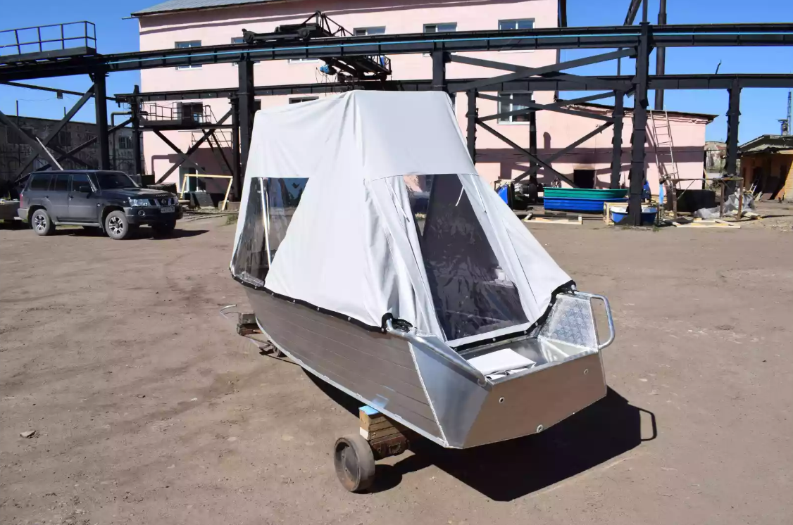 Алюминиевая лодка Wyatboat-390 У в Севастополе