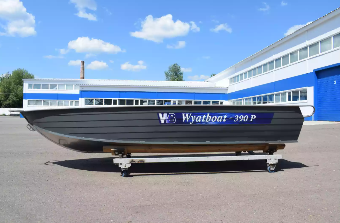 Алюминиевая лодка Wyatboat-390Р Fish в Севастополе