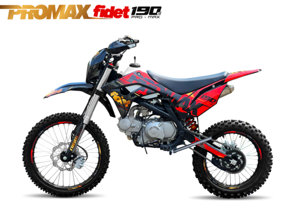 Мотоцикл (питбайк) PROMAX FIDET (ФАЙДЕТ) 190E MAX PRO LUX 19/16 в Севастополе