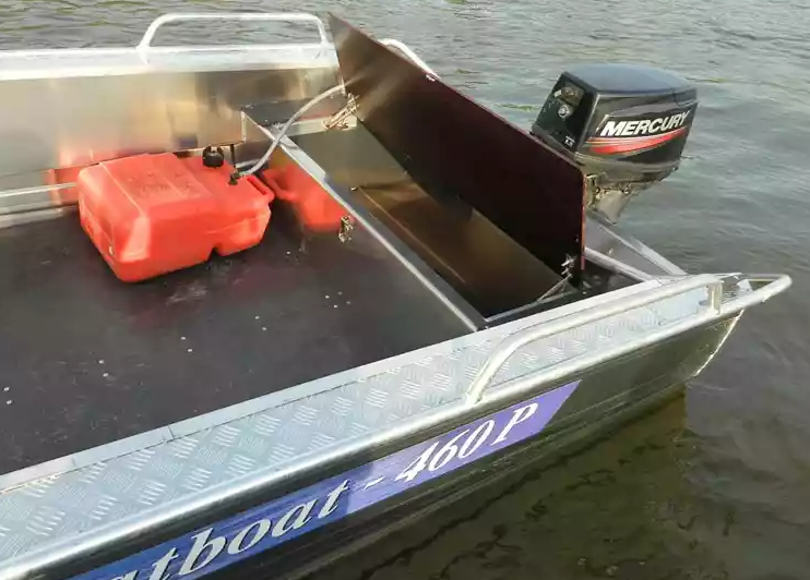 Алюминиевая лодка Wyatboat-460 P в Севастополе
