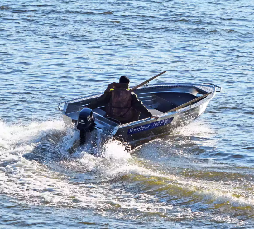 Алюминиевая лодка Wyatboat-390 P в Севастополе