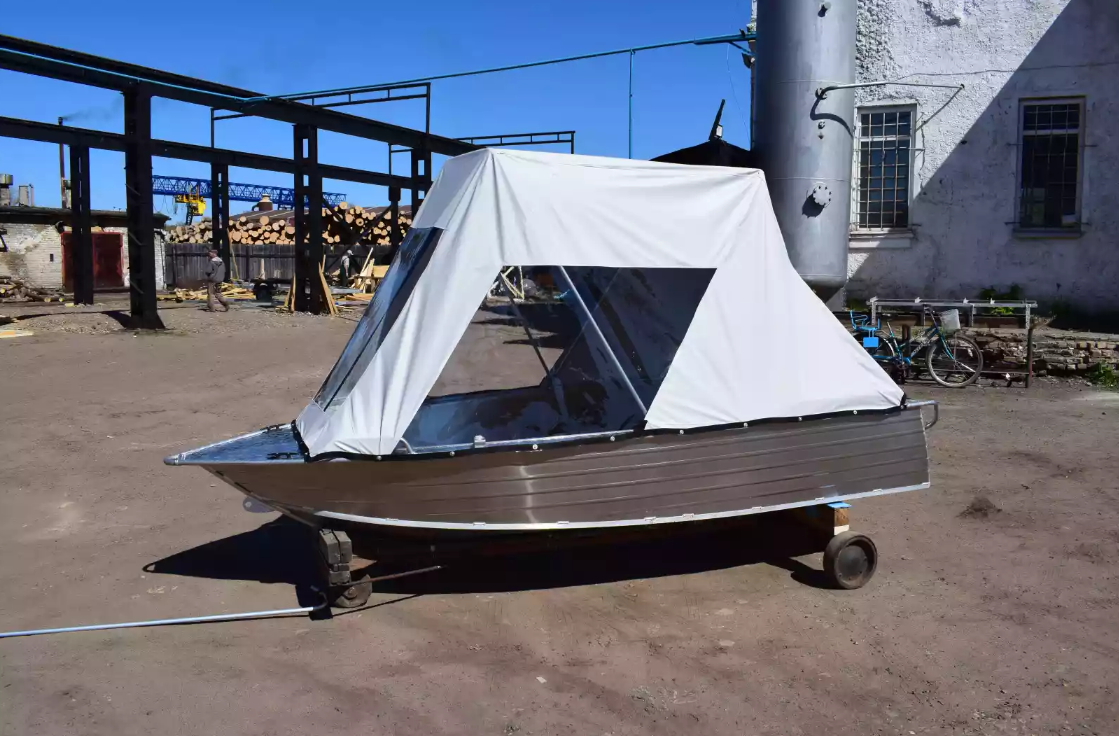 Алюминиевая лодка Wyatboat-390 У в Севастополе