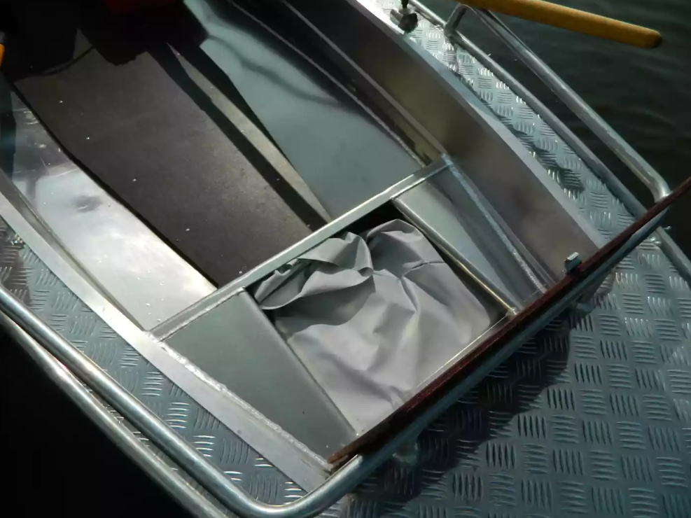 Алюминиевая лодка Wyatboat-390 У в Севастополе