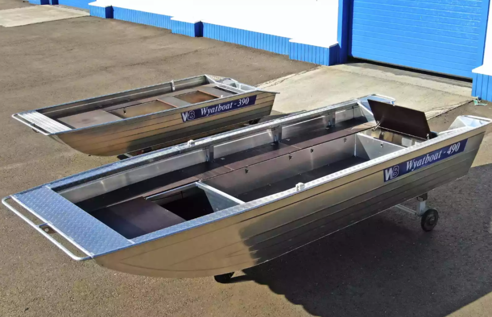 Алюминиевая лодка Wyatboat-490 Jonboat в Севастополе