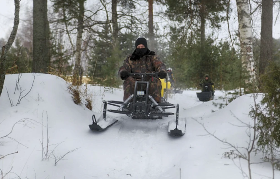 Мотобуксировщик РЫБАК PKD. PSD 15 л.с. (длинная база 1430мм) в Севастополе