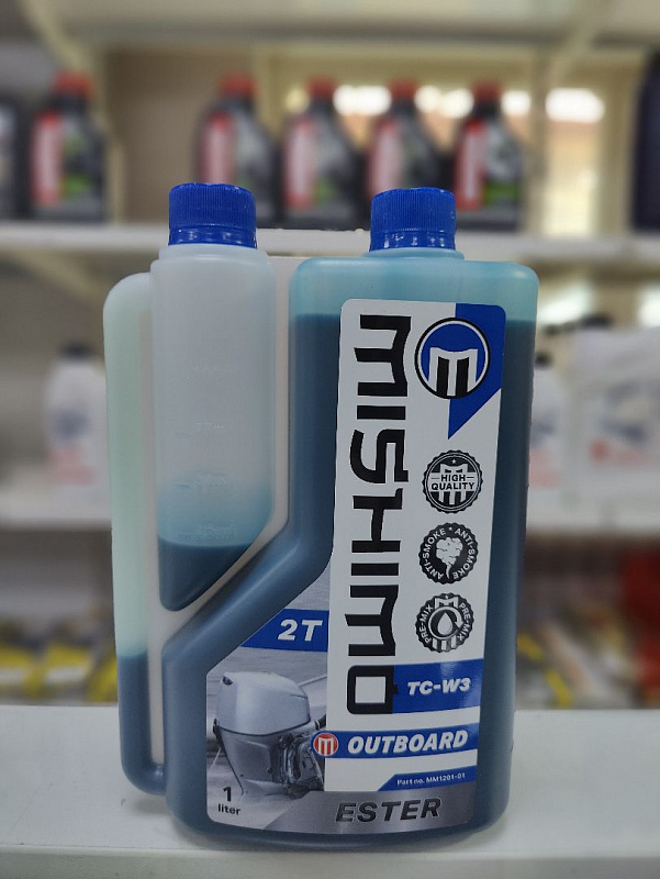 Масло MISHIMO 2T OUTBOARD (ESTER) полусинтетика 1 л в Севастополе