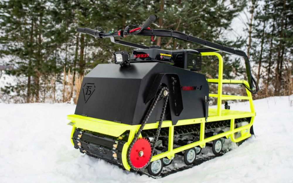 Мотобуксировщик Бурлак ХОЗЯИН-1 (капот металл) в Севастополе