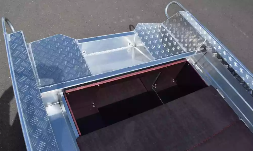 Алюминиевая лодка Wyatboat-390Р Fish в Севастополе