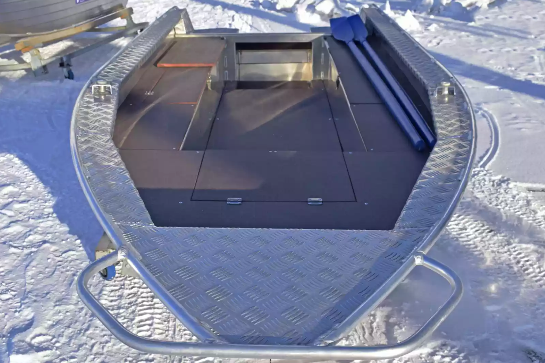 Алюминиевая лодка Wyatboat-370 РМ в Севастополе