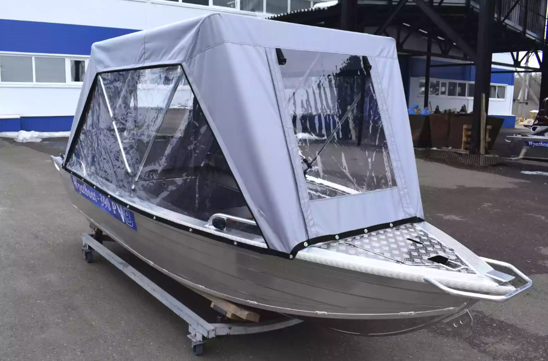 Алюминиевая лодка Wyatboat-390РМ в Севастополе
