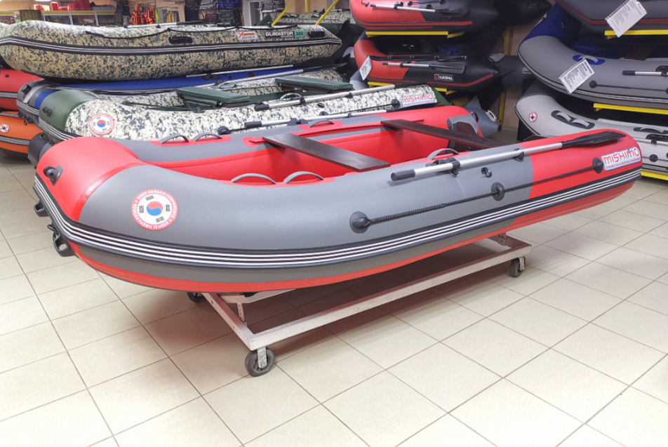 КОМПЛЕКТ Лодка MISHIMO PRO 350 + ЛОДОЧНЫЙ МОТОР MARLIN MP 9.9 (20) AMHS PRO в Севастополе