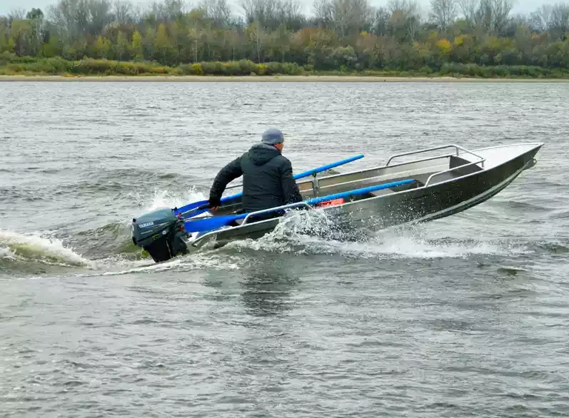 Алюминиевая лодка Wyatboat-390 M в Севастополе