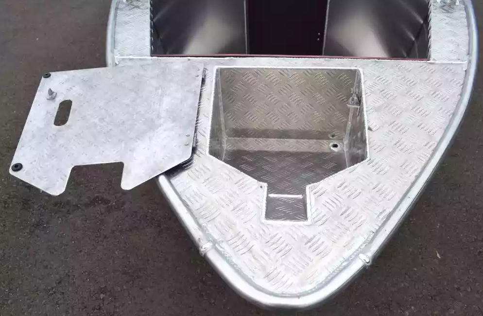 Алюминиевая лодка Wyatboat-390 DCM Увеличенный борт в Севастополе