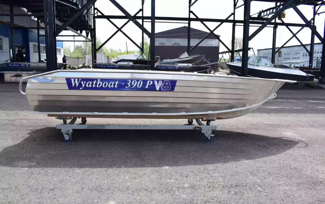 Алюминиевая лодка Wyatboat-390Р Увеличенный борт в Севастополе