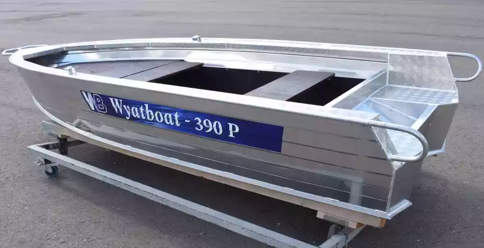 Алюминиевая лодка Wyatboat-390Р Fish в Севастополе